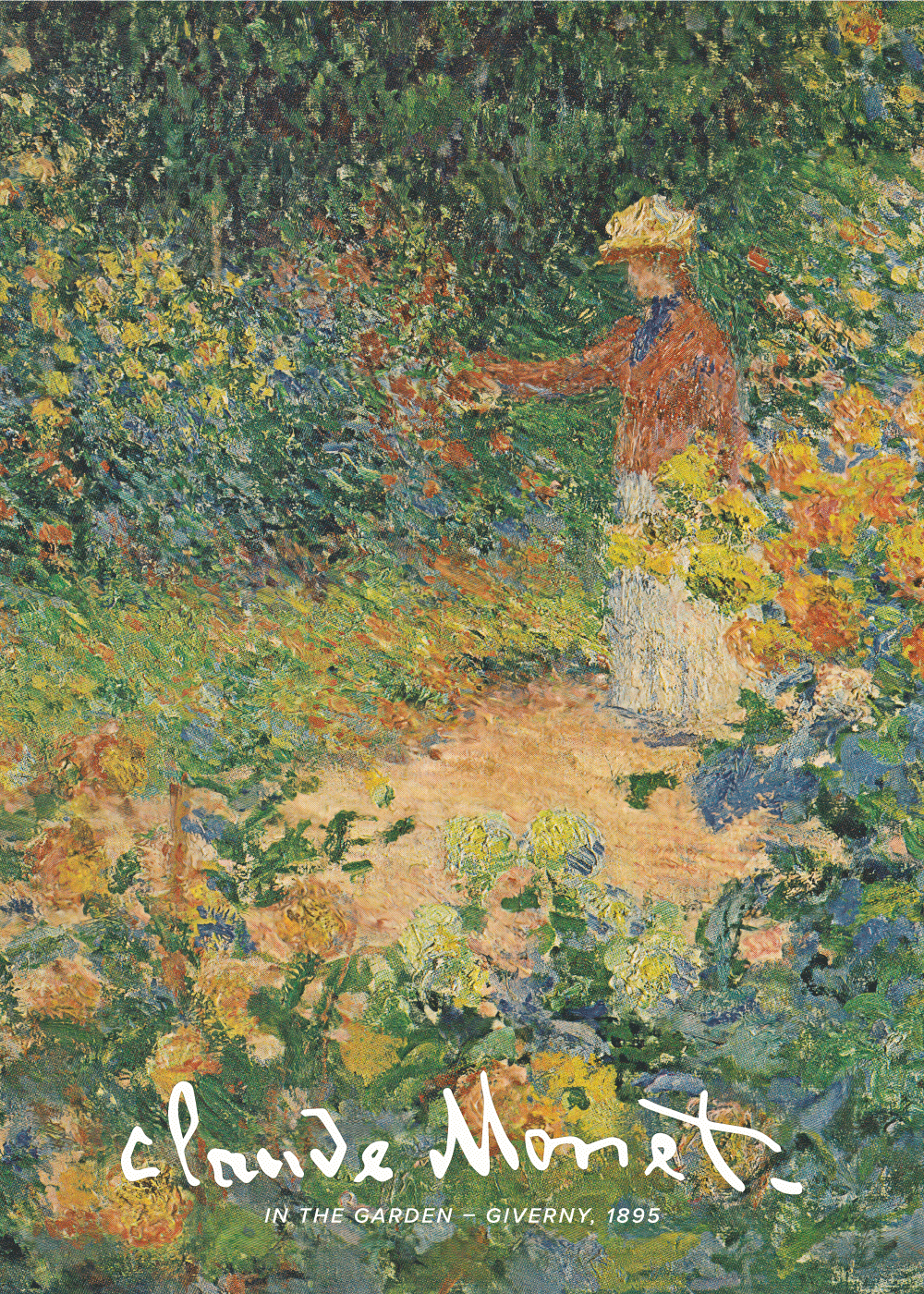 In The Garden - Claude Monet