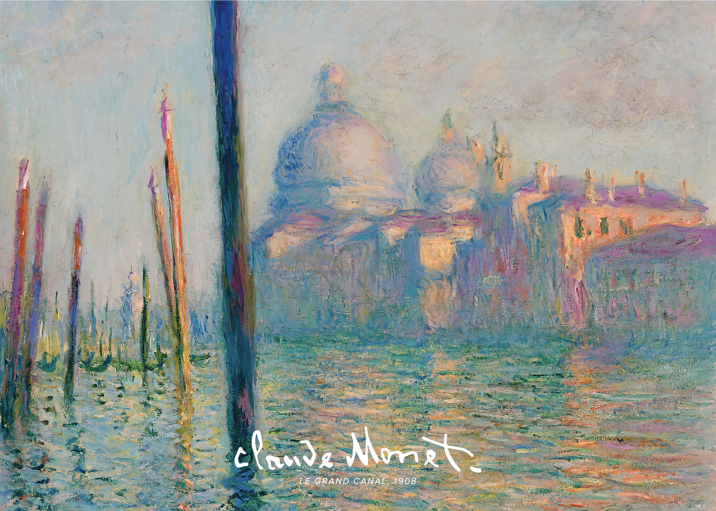 Grand Canal - Claude Monet