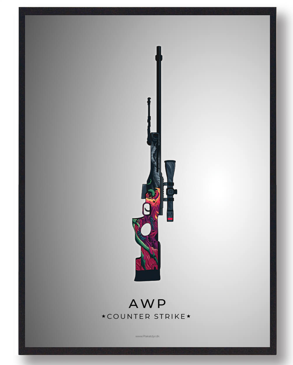 AWP - CS gamerplakater