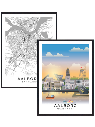 Aalborg byplakatsæt