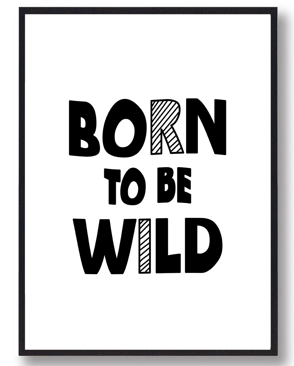 Born to be wild - plakat