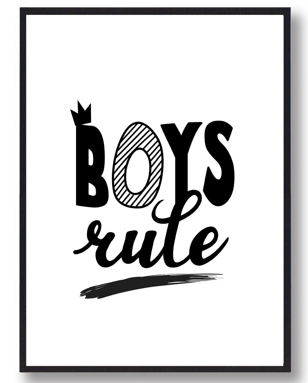 Boys Rule - plakat