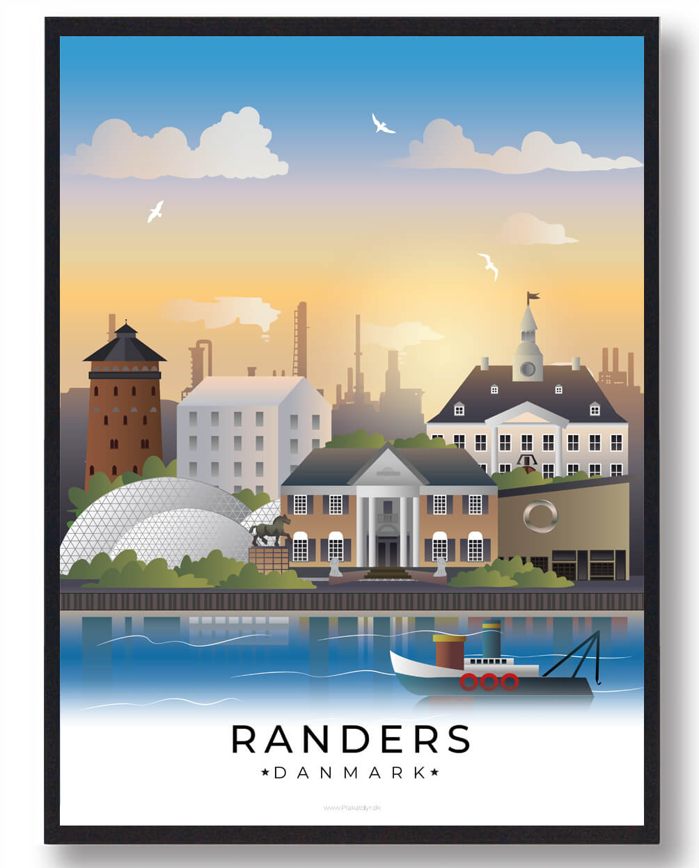 Randers byplakat