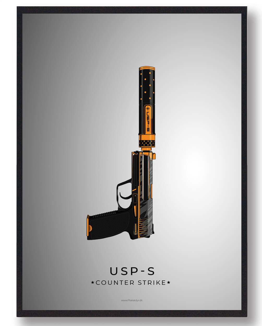 USP-S - CS gamerplakater