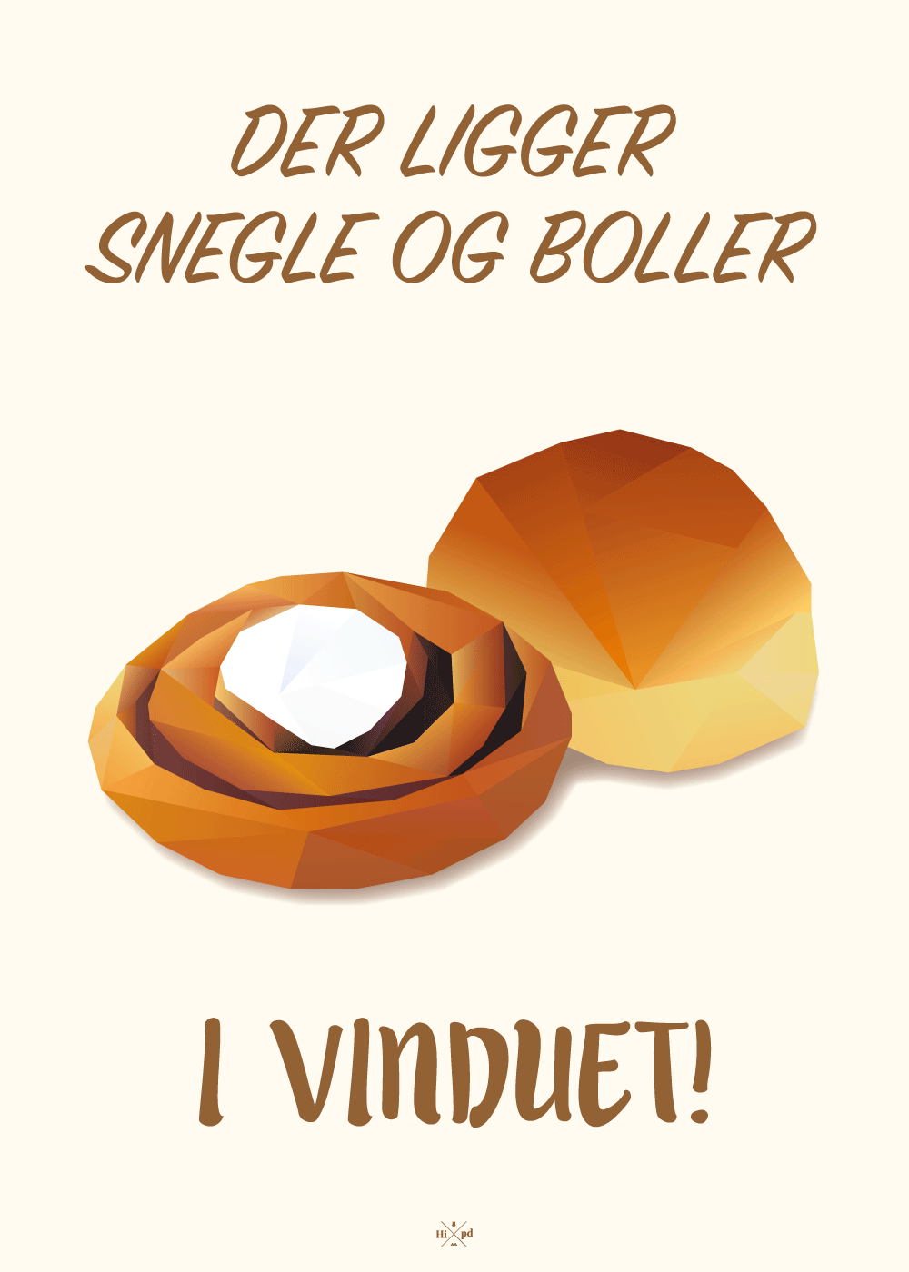 Der ligger snegle og boller