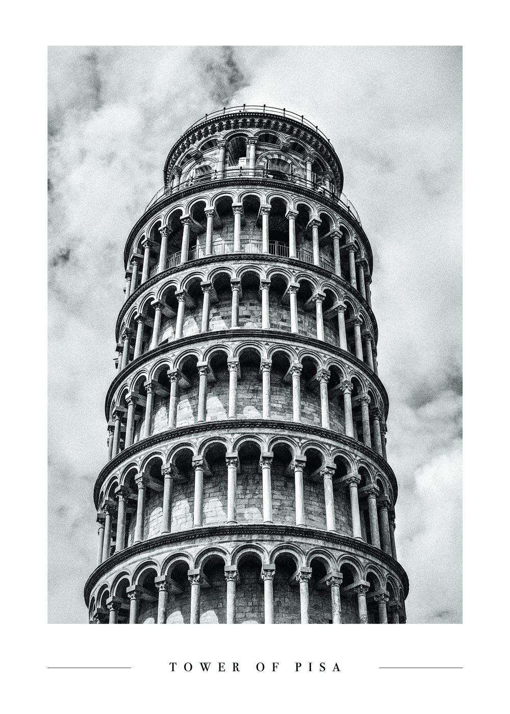 Tower of Pisa - Plakat