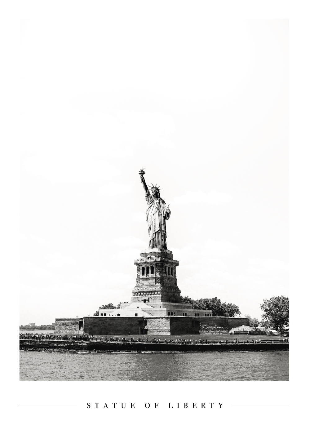 The Statue of Liberty - Plakat