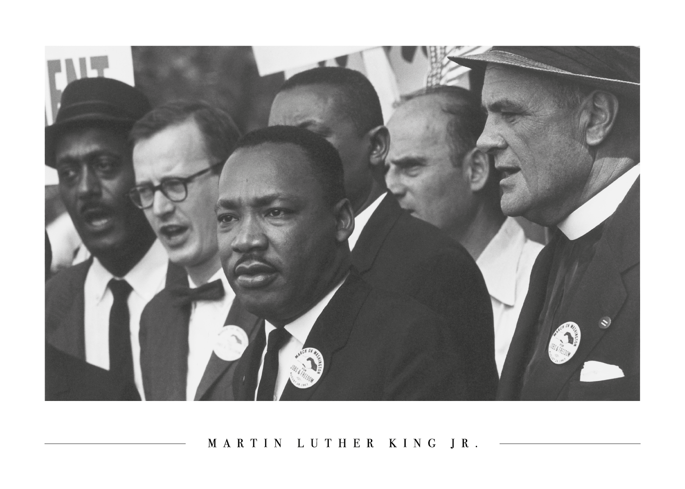 Martin Luther King - Plakat