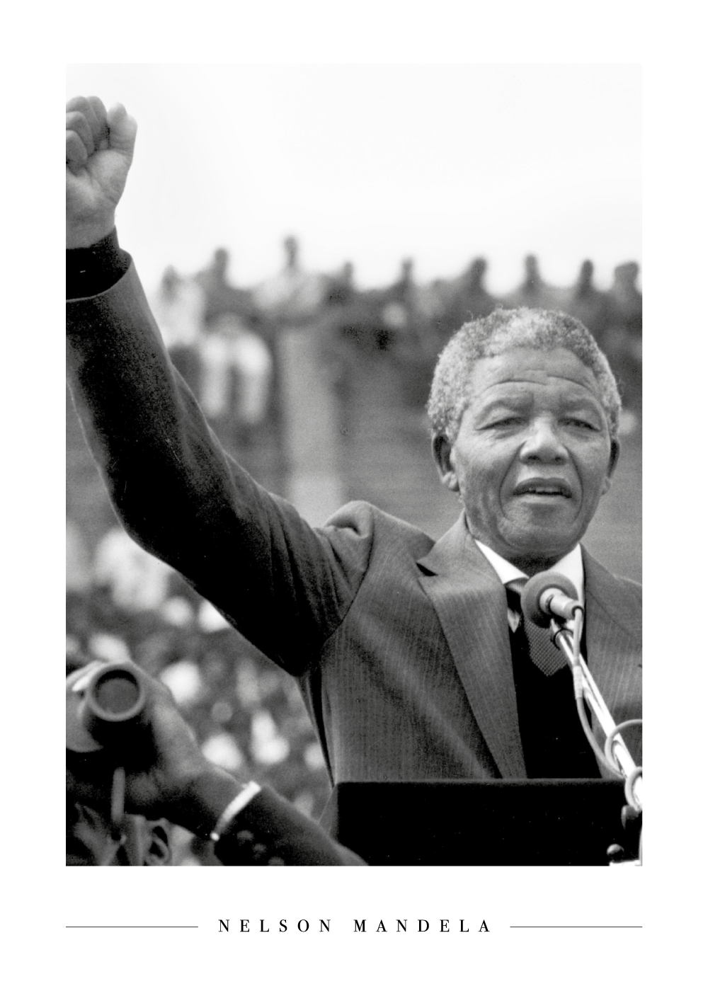 Nelson Mandela - Plakat