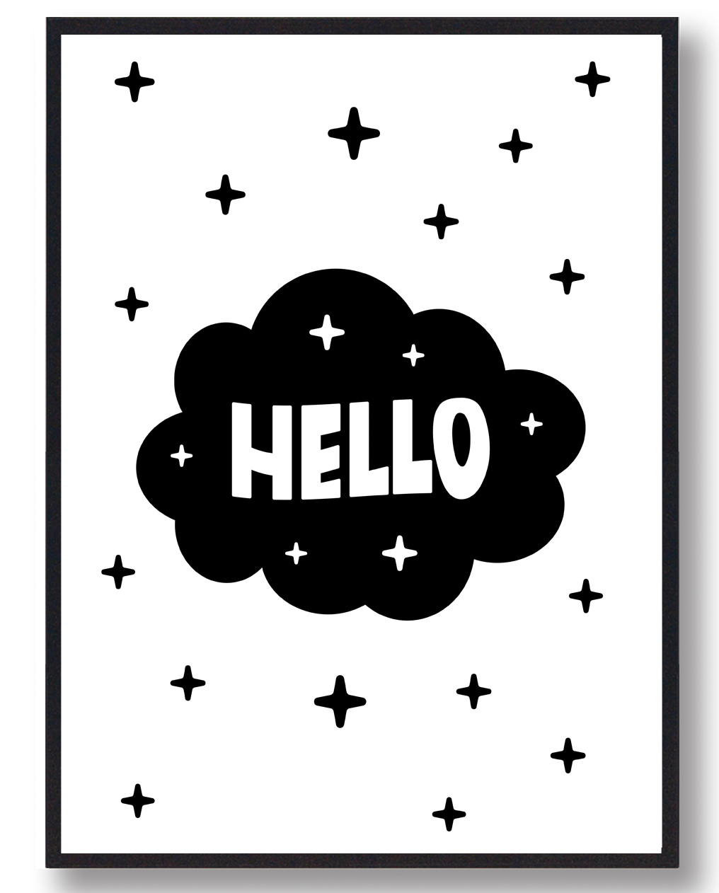 Hello - plakat