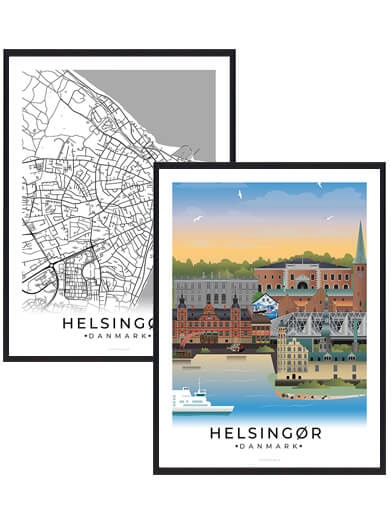 Helsingør byplakatsæt