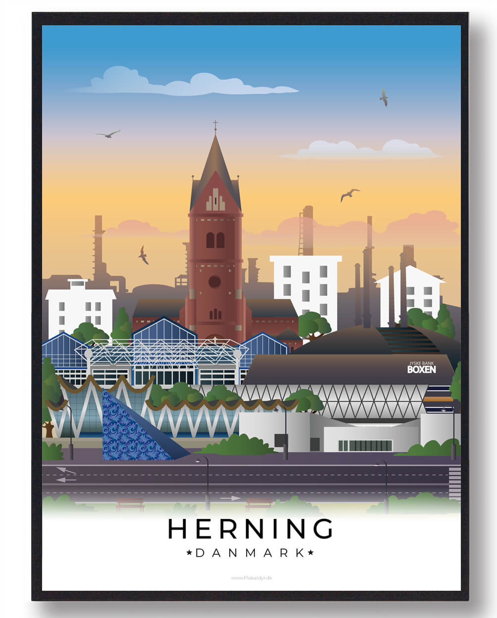 Herning byplakat