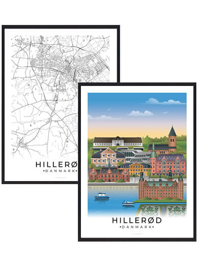 Hillerød byplakatsæt