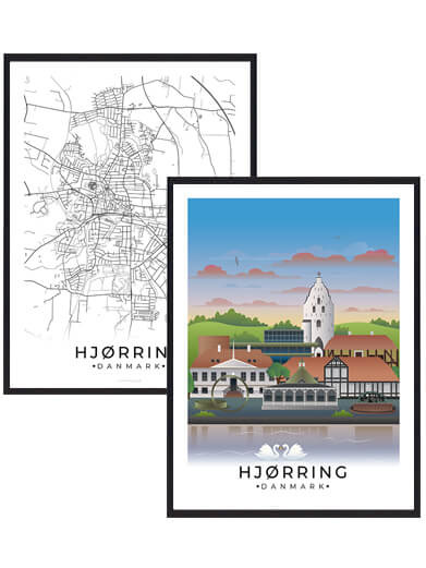 Hjørring byplakatsæt