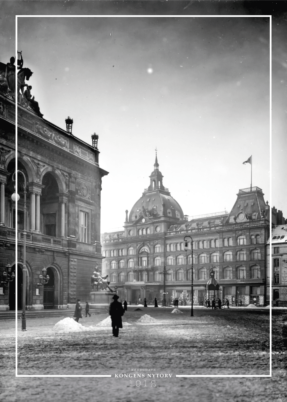 Magasin & Teatret - Gamle billeder af København plakat