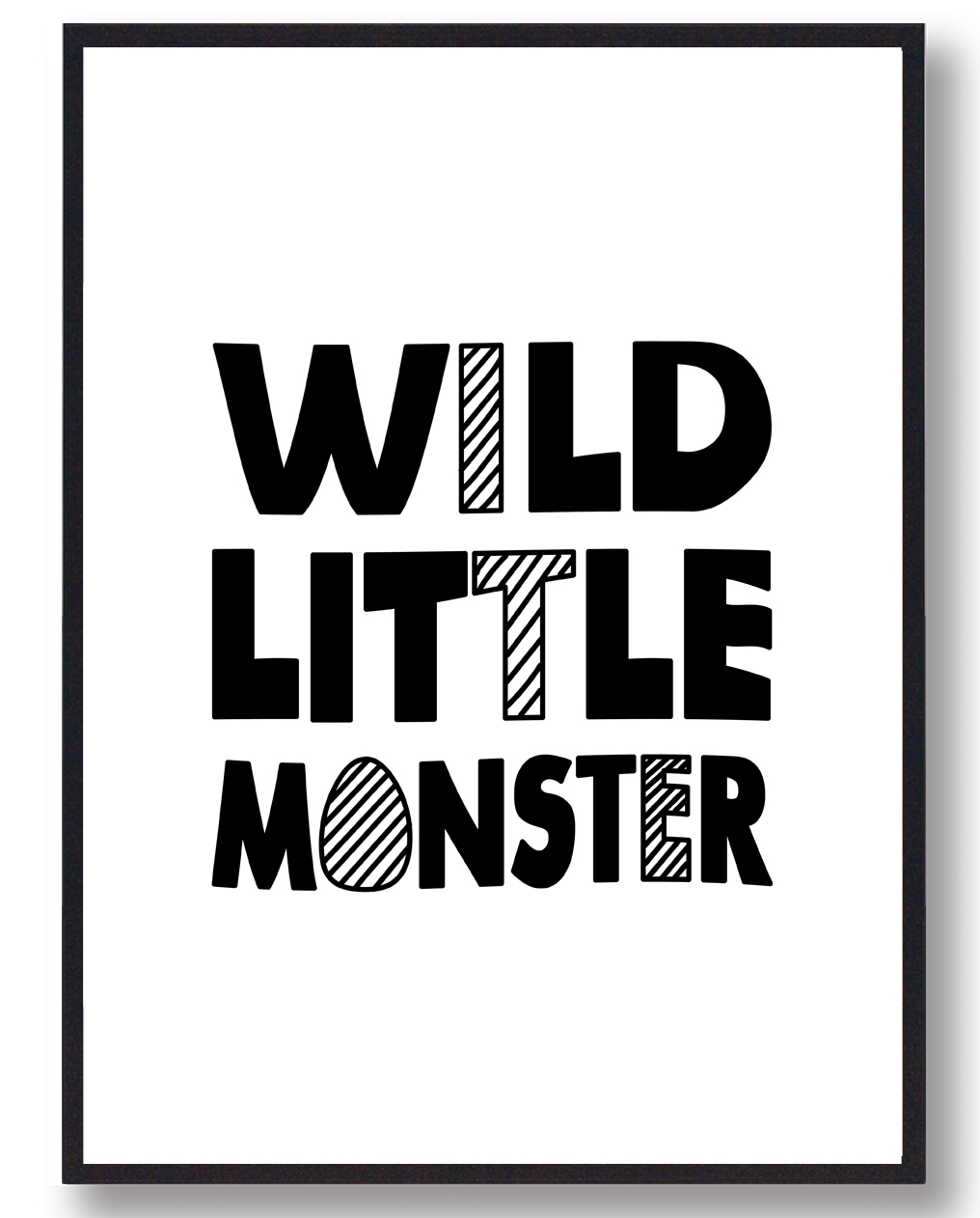 Wild little monster - plakat