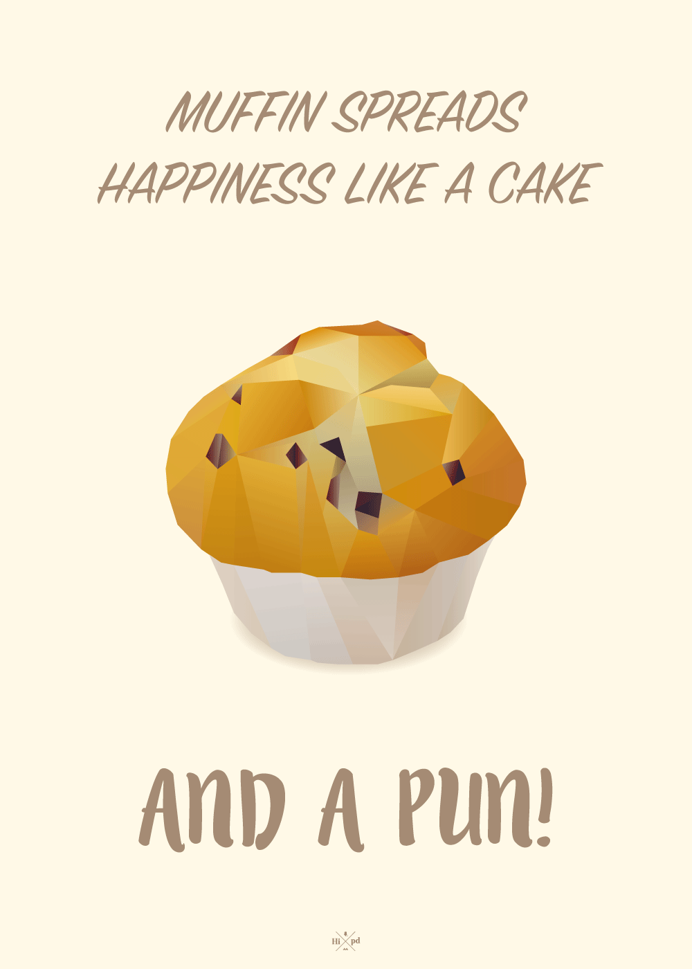 Muffin spreads happiness