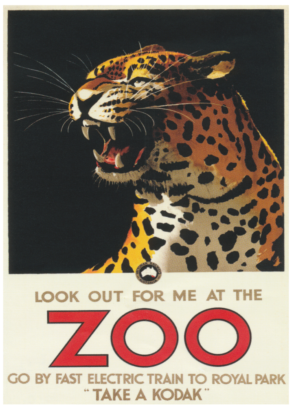 Zoo plakat - Leopard 2