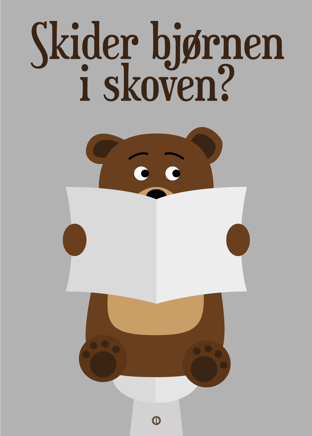 Skider bjørnen i skoven?
