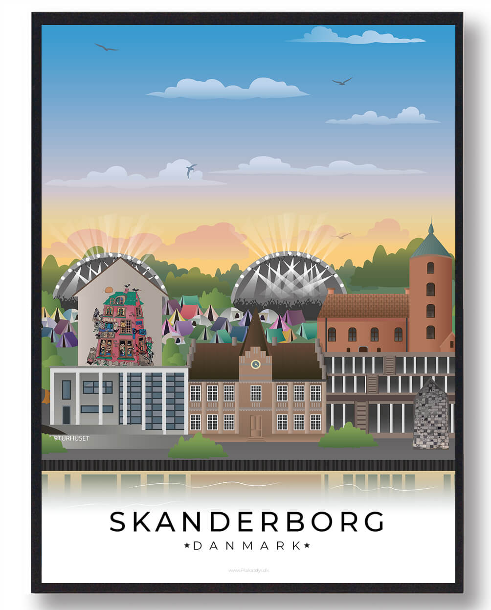 Skanderborg byplakat