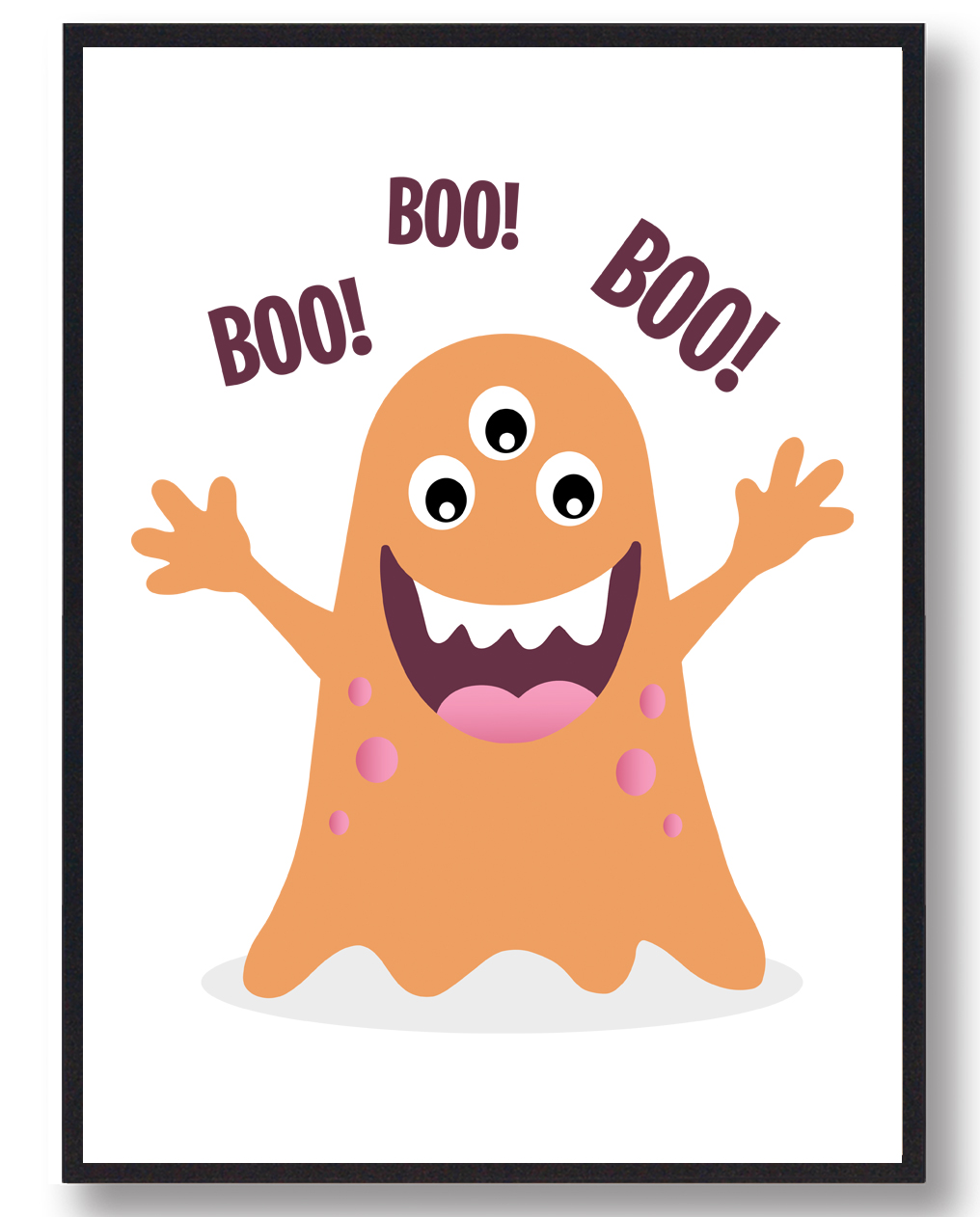 BOO BOO BOO Monster - plakat