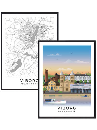 Viborg byplakatsæt