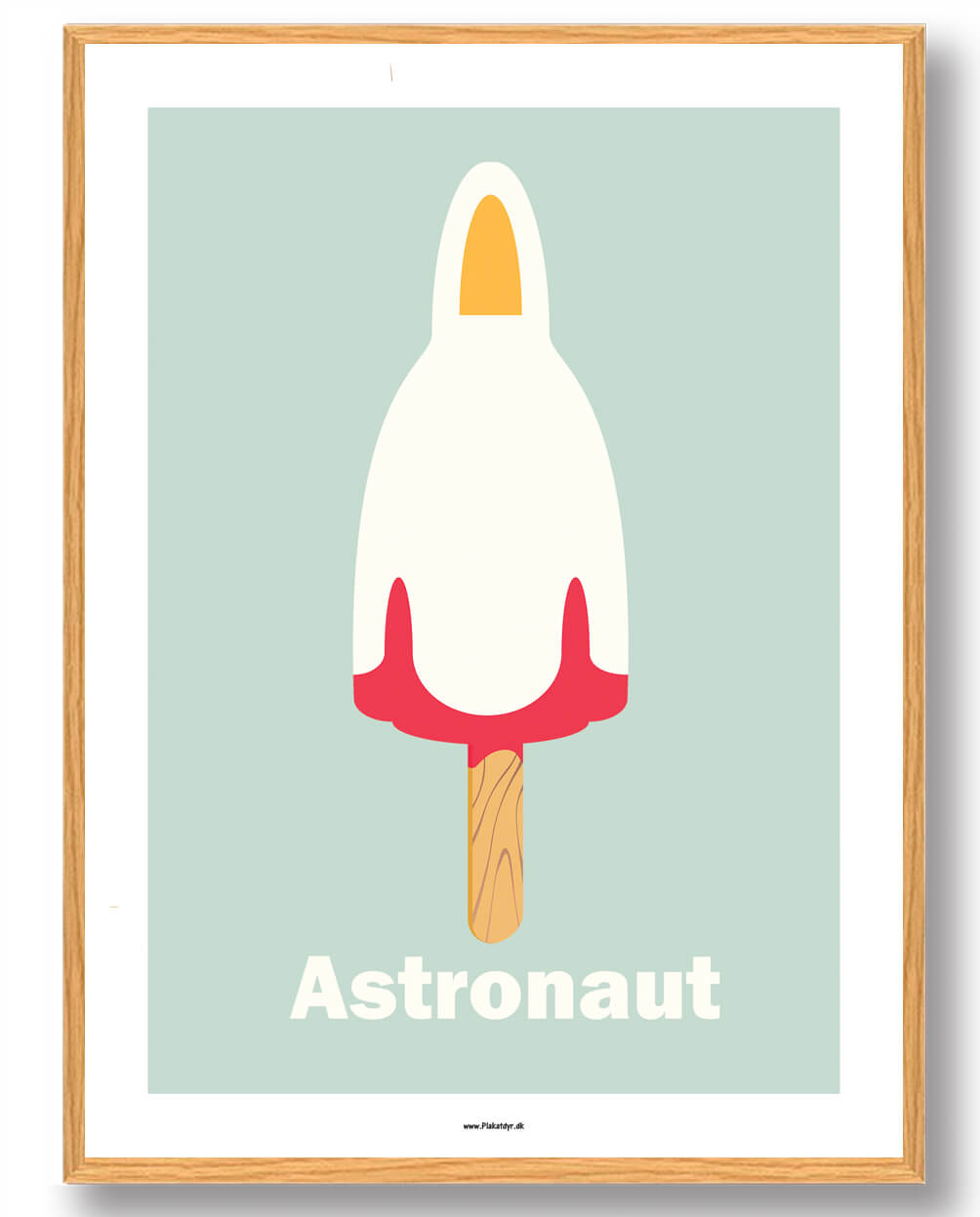 Astronaut is - plakat