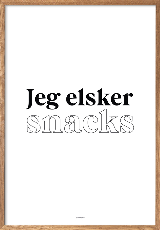 Jeg elsker snacks