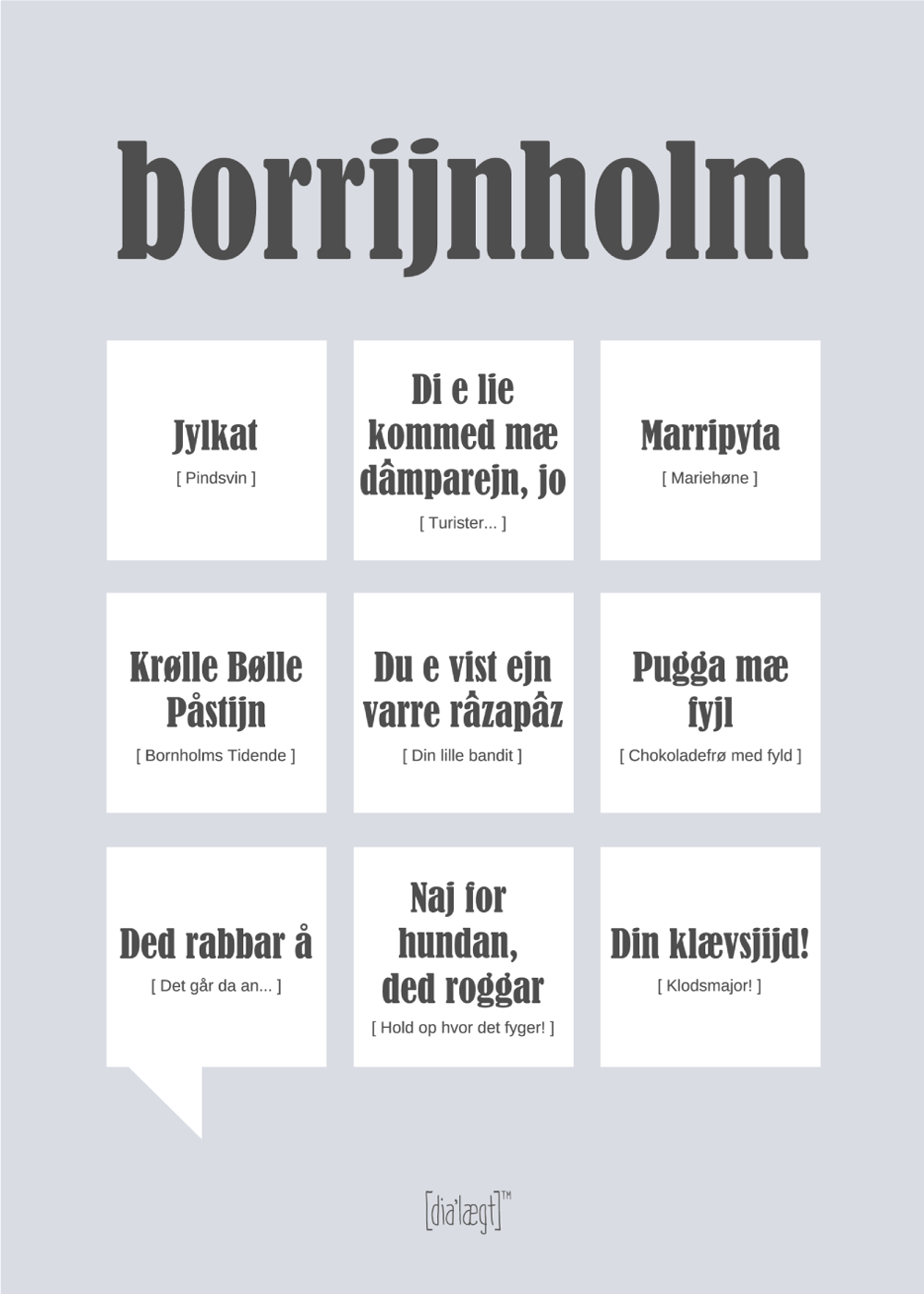 Bornholm plakat