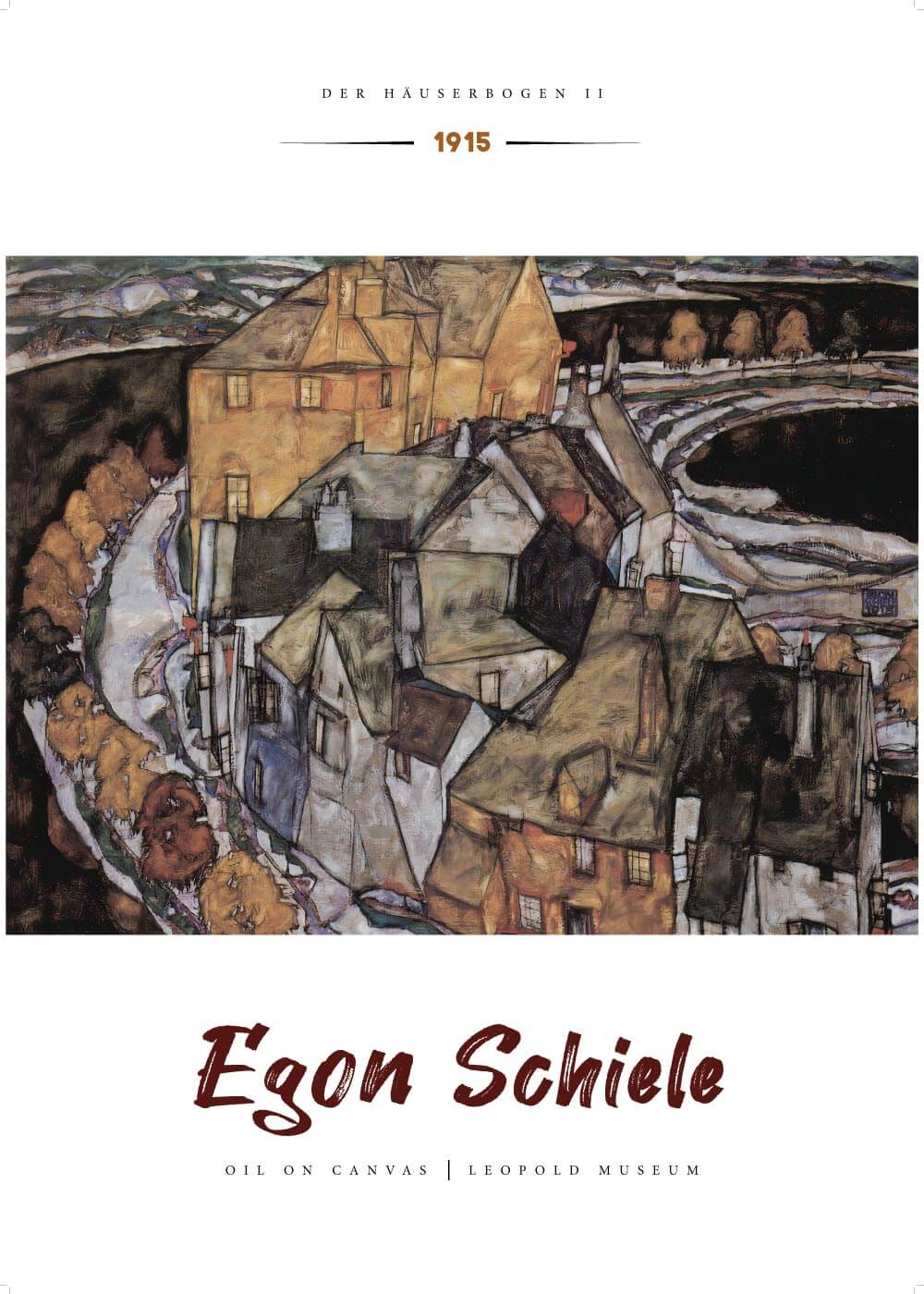 Der haÌuserbogen ll - Egon Schiele