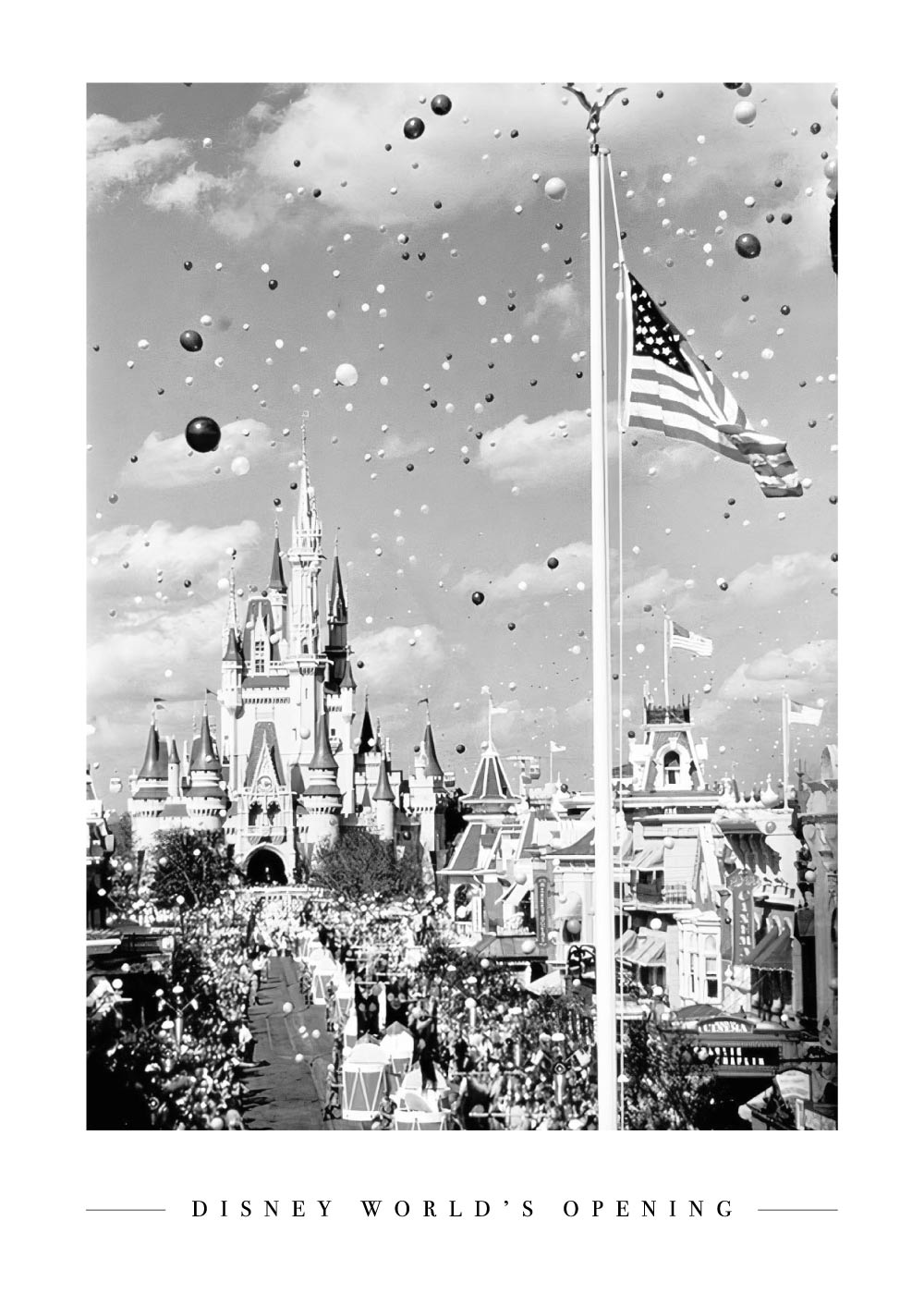 Disney World's opening - Plakat