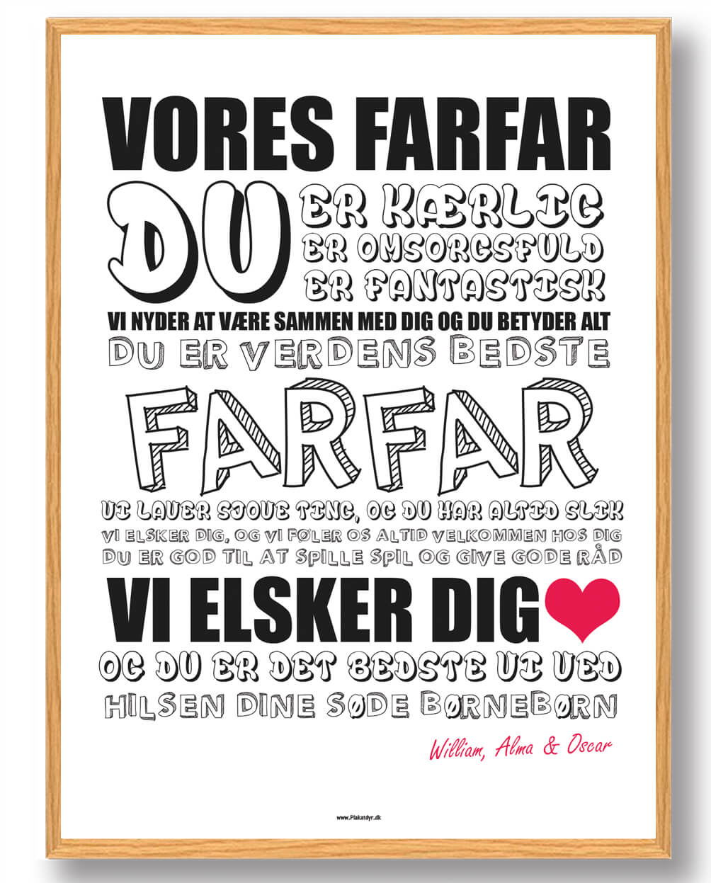 Vores farfar - plakat