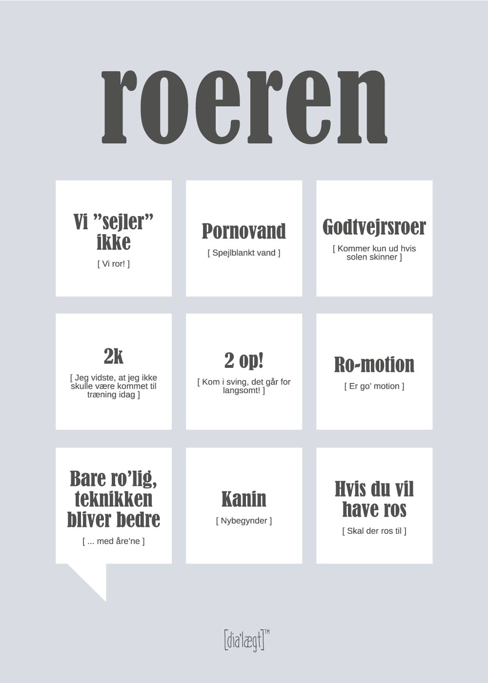 Roeren Plakat