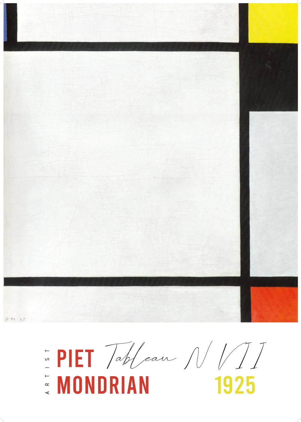 Tablean N Vll - Piet Mondrian