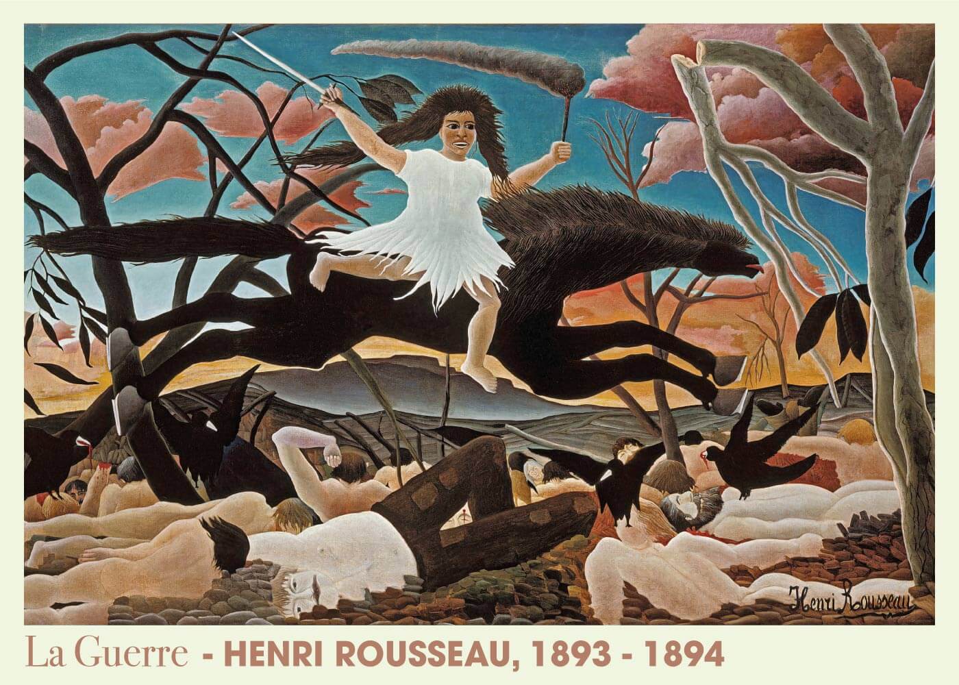 La Guerra - Henri Rousseau